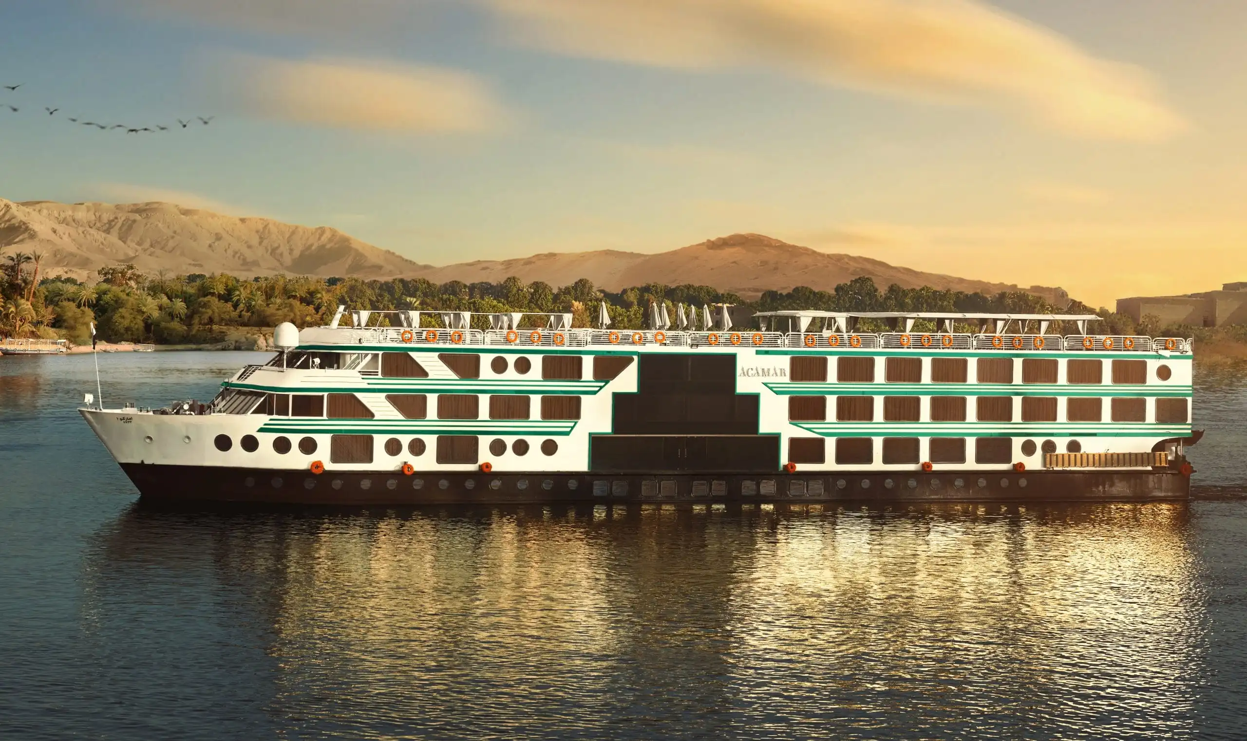 8 Tage Acamar 5-Sterne-Nilkreuzfahrt ab/bis Luxor