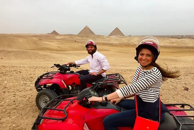 Quad-Tour bei den Pyramiden von Gizeh