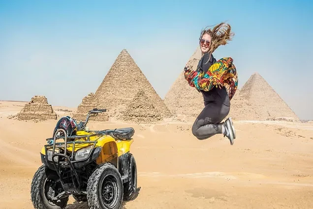 Quad-Tour bei den Pyramiden von Gizeh