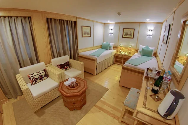 6 Tage Aida Dahabeya – Luxor nach Assuan – Luxus Boutique Nilfahrt