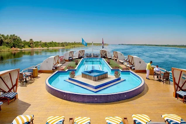 8 Tage Blue Shadow Nilkreuzfahrt ab Luxor mit Abu Simbel