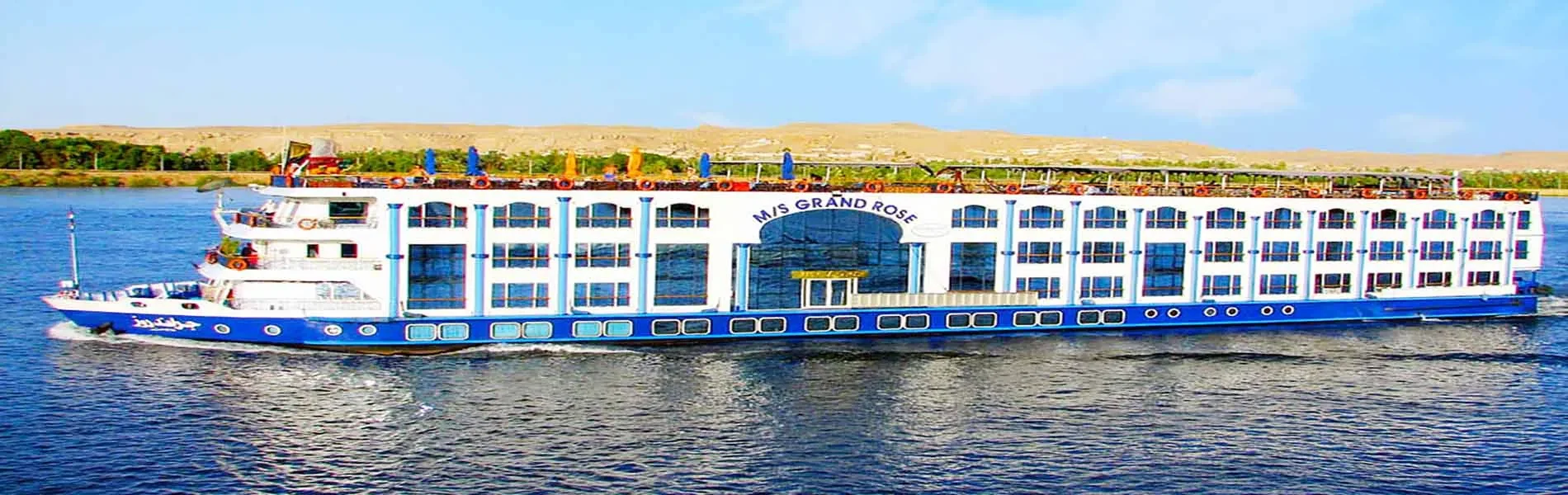 4 Tage Grand Rose Nilkreuzfahrt von Assuan nach Luxor