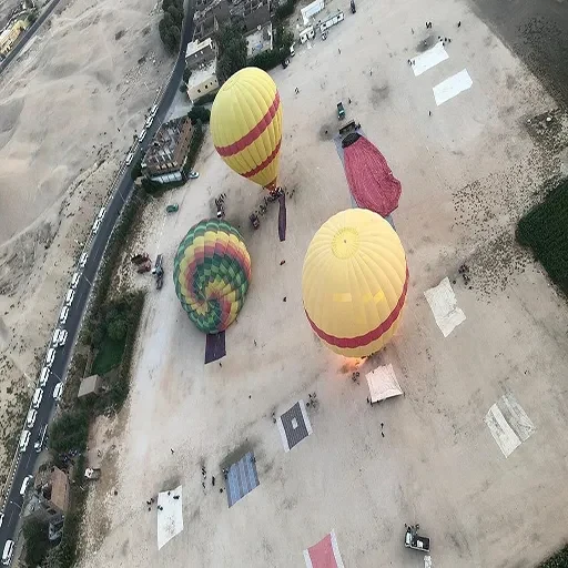 Private Heißluftballonfahrt mit Tal der Könige und Westufer von Luxor