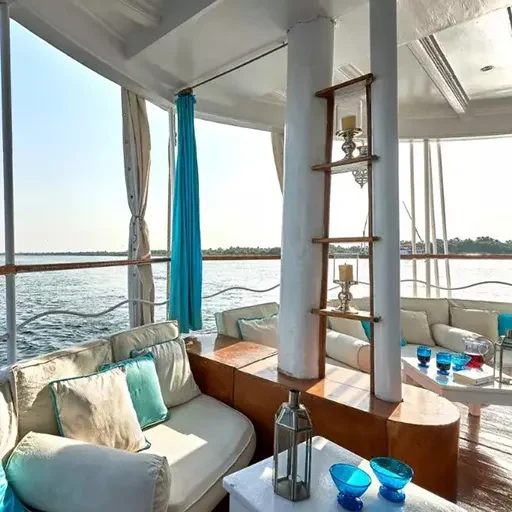 4 Tage Lazuli Karnak Dahabiya von Assuan nach Luxor