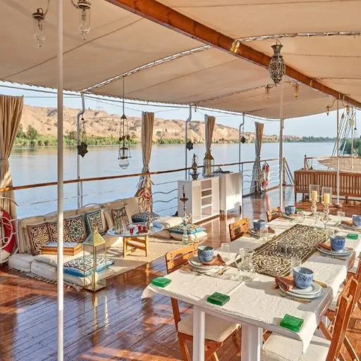 5 Tage Lazuli The East Dahabiya von Luxor nach Assuan
