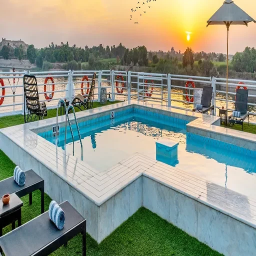 8 Tage Movenpick Sun Ray Nilkreuzfahrt von Luxor nach Assuan