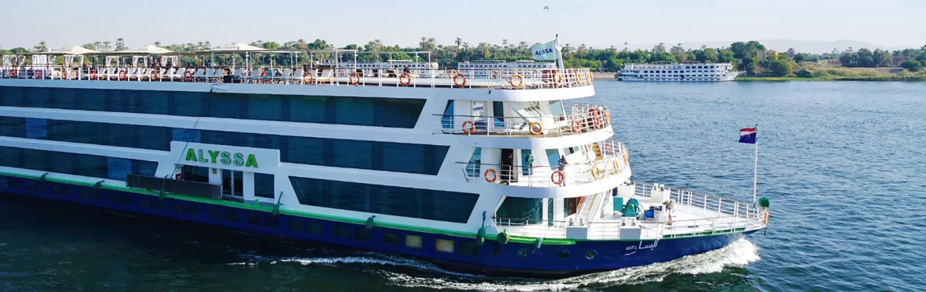 8 Tage Alyssa Nilkreuzfahrt von Luxor nach Assuan