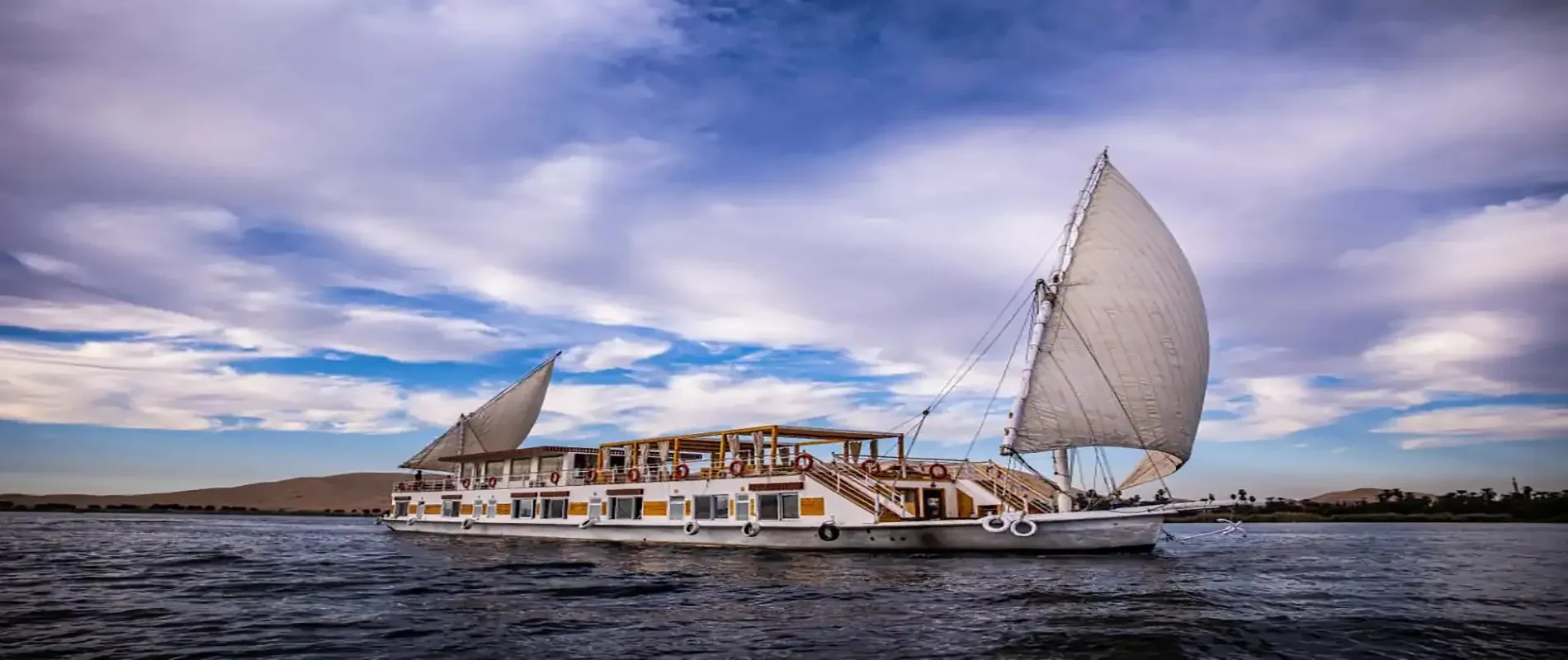 5 Tage Princess Cleopatra Dahabiya von Luxor nach Assuan