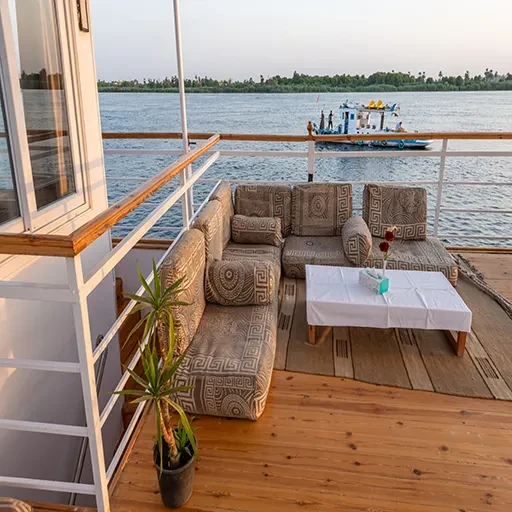 4 Tage Princess Cleopatra Dahabiya von Assuan nach Luxor