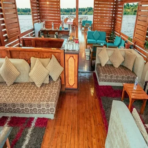 4 Tage Royal Cleopatra Dahabiya von Assuan nach Luxor