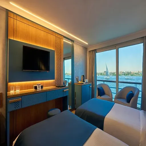 4 Tage Royal Ruby II Nilkreuzfahrt von Assuan nach Luxor
