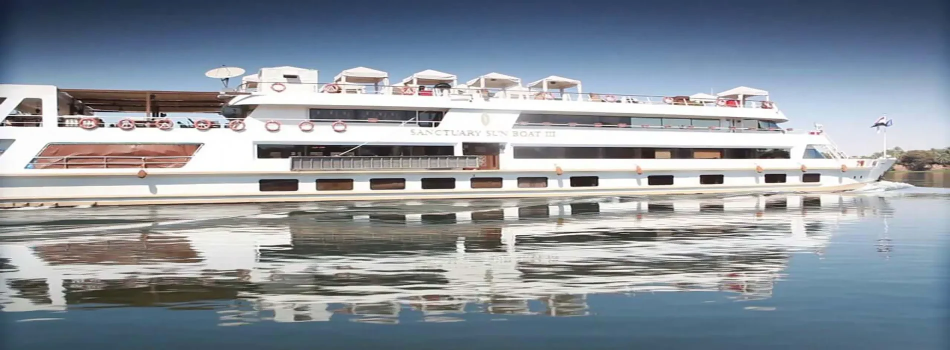 5 Tage Sanctuary Sun Boat III Luxus Luxus-Nilkreuzfahrt von Luxor nach Assuan