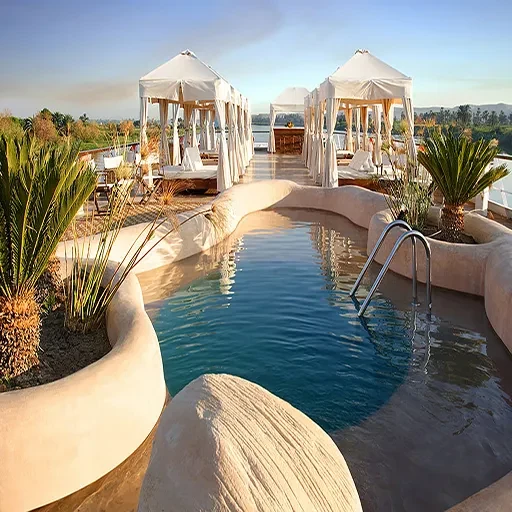 5 Tage Sanctuary Sun Boat III Luxus Luxus-Nilkreuzfahrt von Luxor nach Assuan