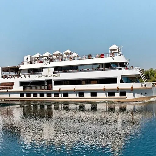5 Tage Sanctuary Sun Boat III Luxus Luxus-Nilkreuzfahrt von Luxor nach Assuan