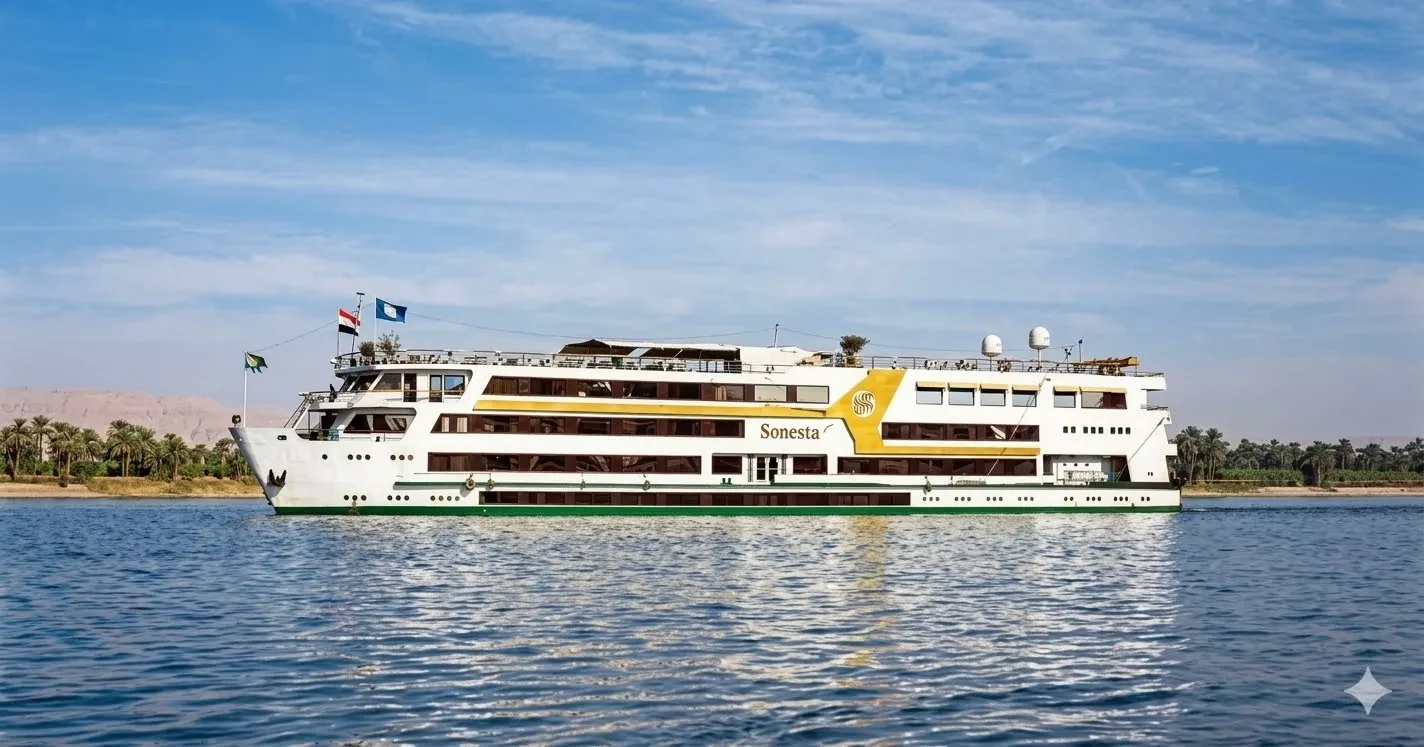 4 Tage Sonesta Nile Goddess Nilkreuzfahrt von Assuan nach Luxor