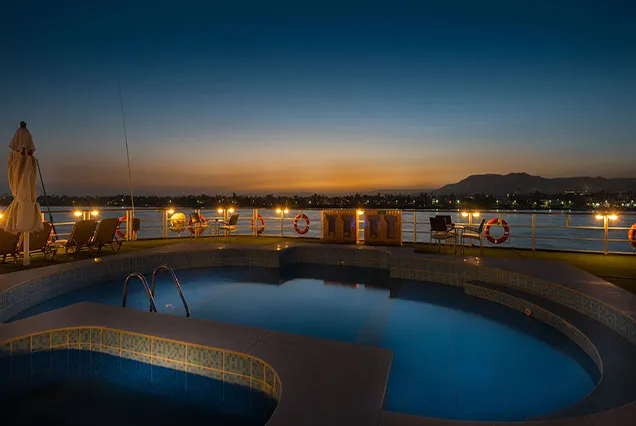 5 Tage Jaz Royale Nilkreuzfahrt von Luxor nach Assuan