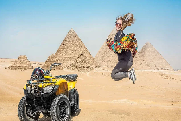 Quad-Safari bei den Pyramiden von Gizeh