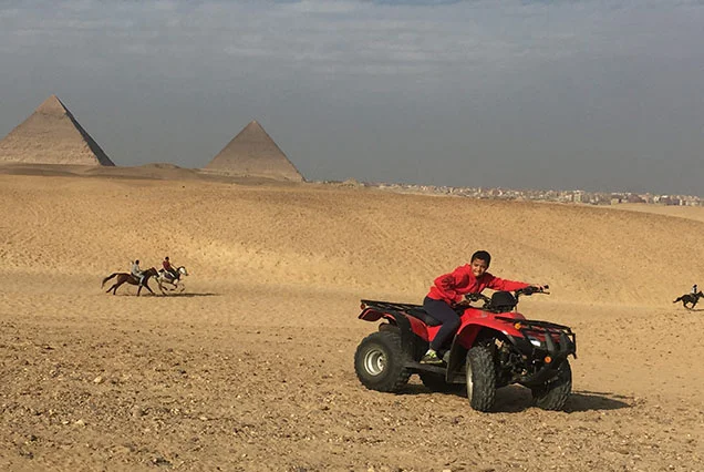 Quad-Safari bei den Pyramiden von Gizeh