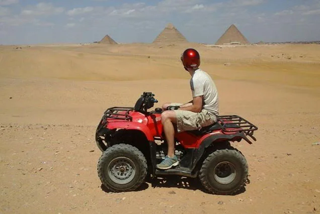 Quad-Safari bei den Pyramiden von Gizeh