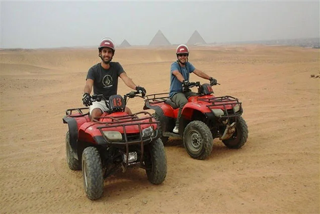Quad-Safari bei den Pyramiden von Gizeh