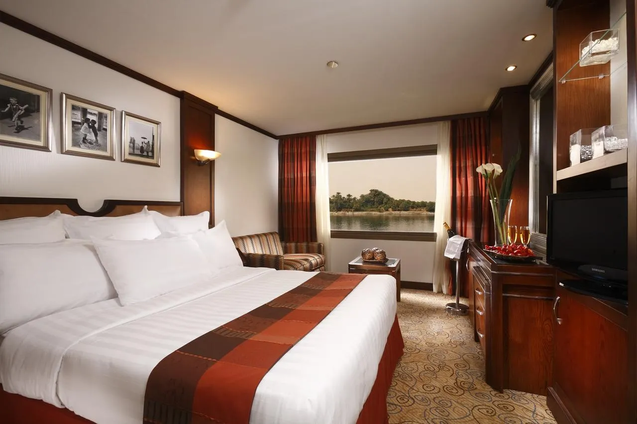 8 Tage Sonesta Nile Goddess Nilkreuzfahrt Assuan–Luxor–Assuan